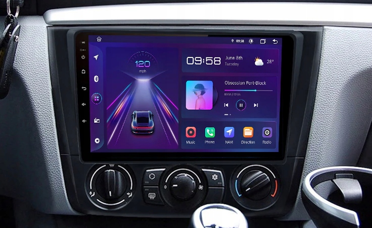Radio nawigacja ANDROID BMW 1 E88 E82 E81 E87 2004