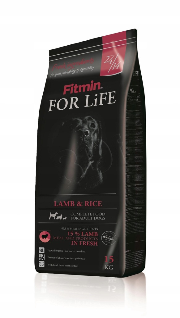 Fitmin For Life Lamb & Rice 3kg GLOBAL_VET