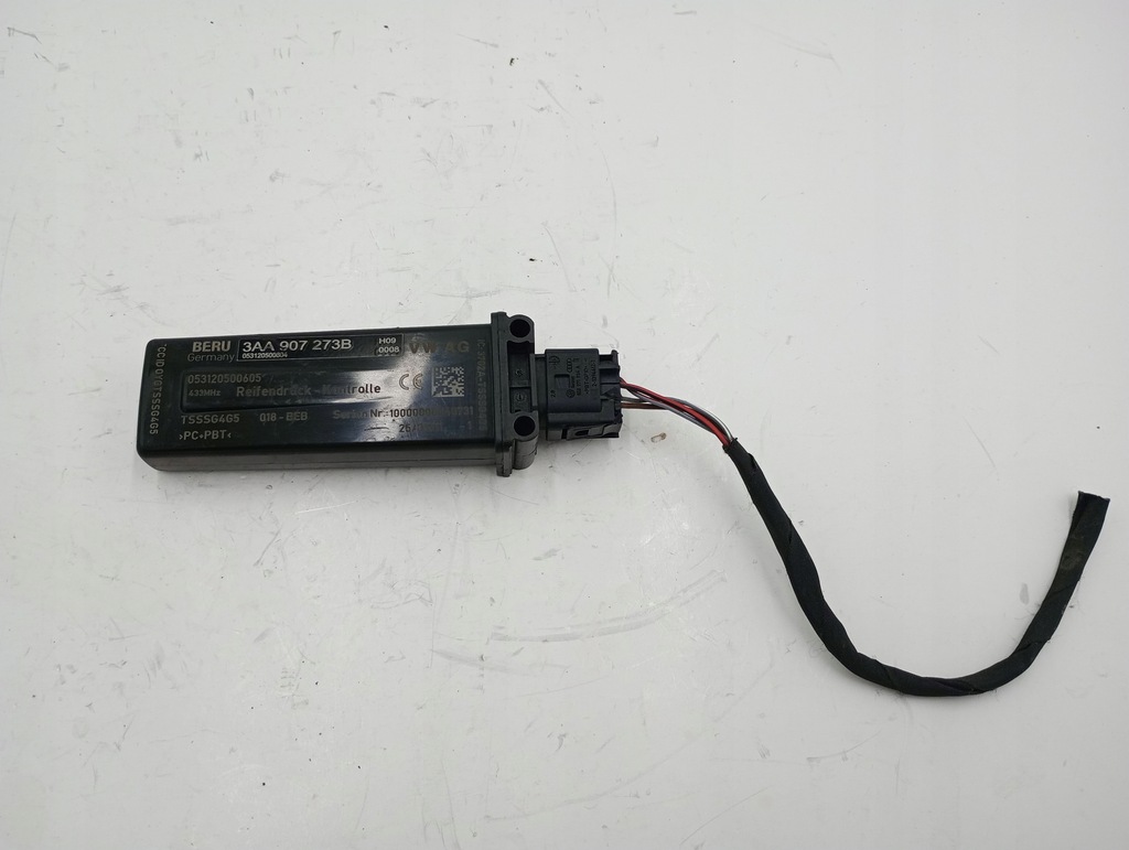 MODUŁ CZUJNIKA CIŚNIENIA OPON TPMS VW PASSAT B7 CC 3AA907273B