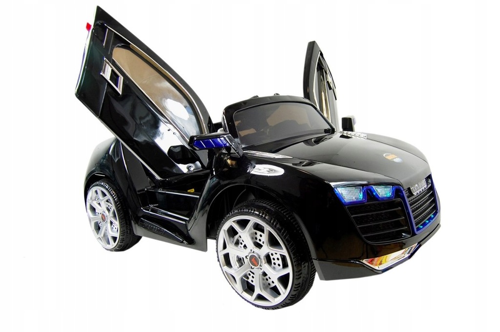 Bogaty Roadster wersja PRAWDZIWYM LAKIEREM / czarn