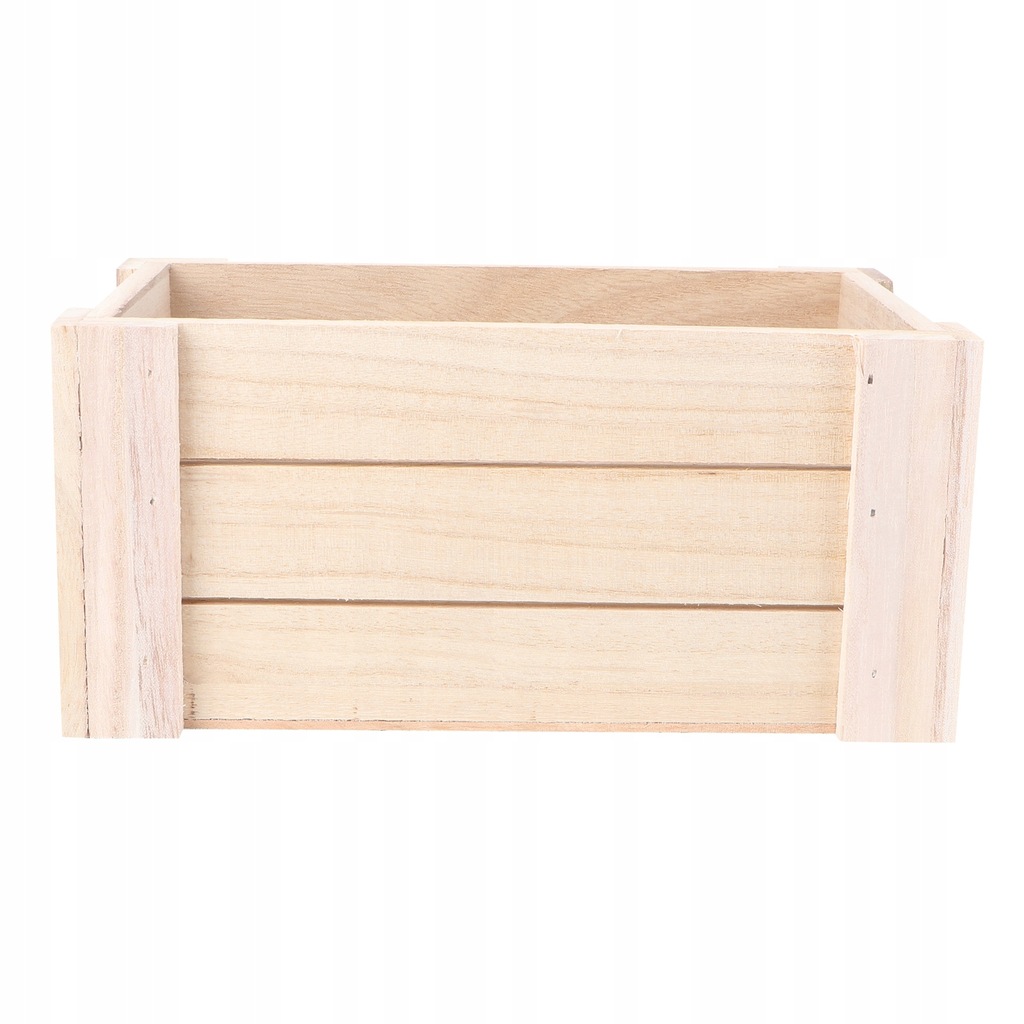 1Pc Kreatywne drewniane pudełko na biurko