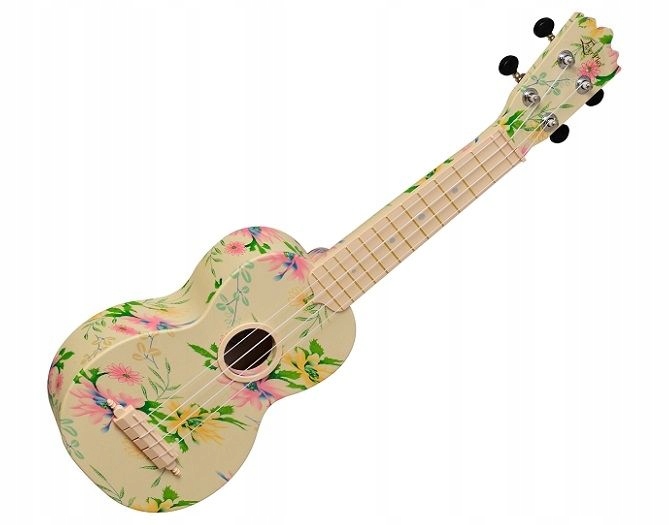 Ukulele Sopranowe karbon Ever Play WU-21F3 WH