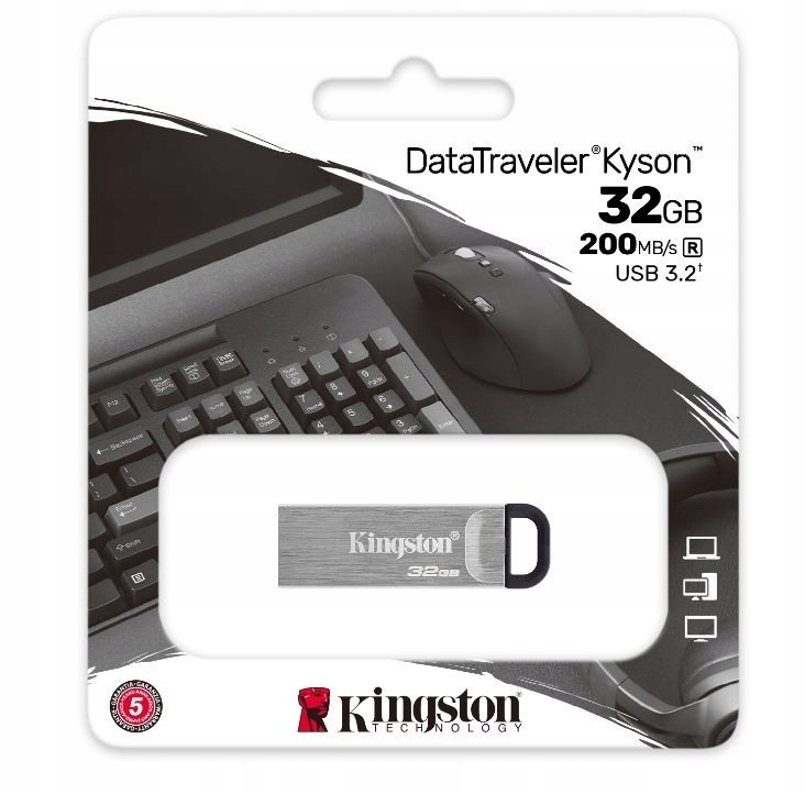 Купить Флеш-накопитель Kingston Kyson DTKN/32G USB 3.2 200 МБ/с: отзывы, фото, характеристики в интерне-магазине Aredi.ru