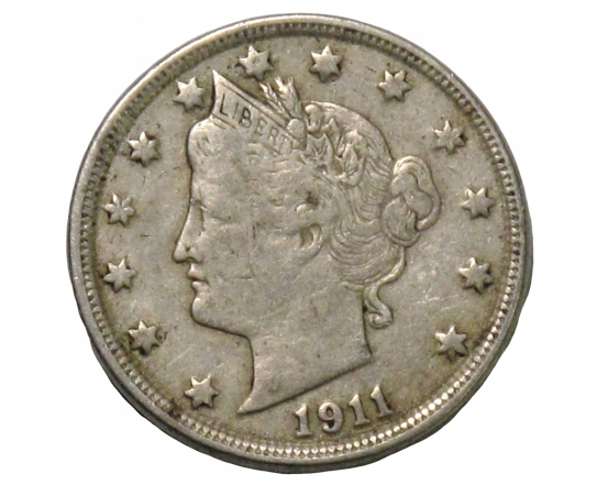 USA 5 cent 1911 r