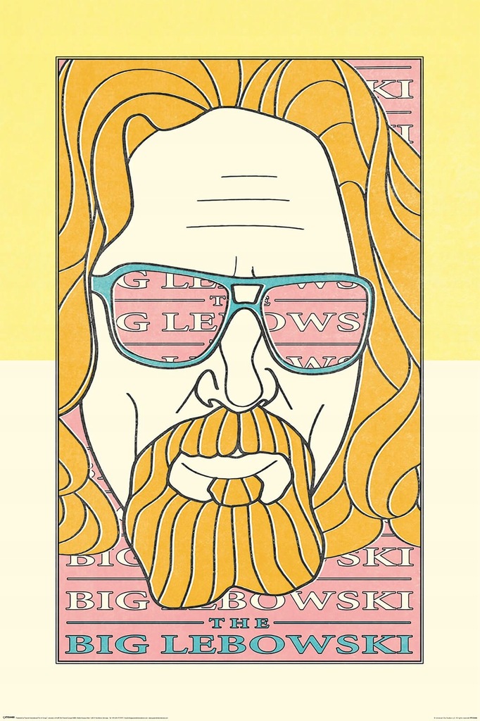 Plakat na ścianę Big Lebowski 61x91,5 cm