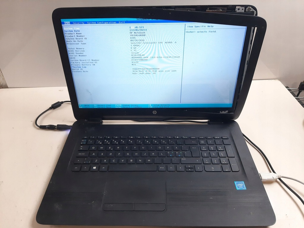 HP 17-x012no (2120001) - 14835456817 - oficjalne archiwum Allegro