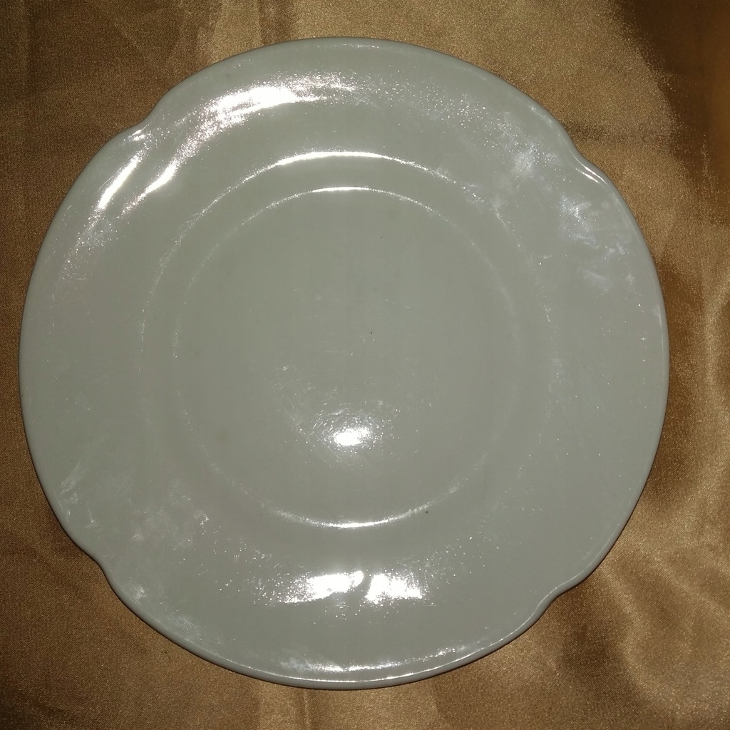 talerz Bogucice porcelana 1 sztuka biały