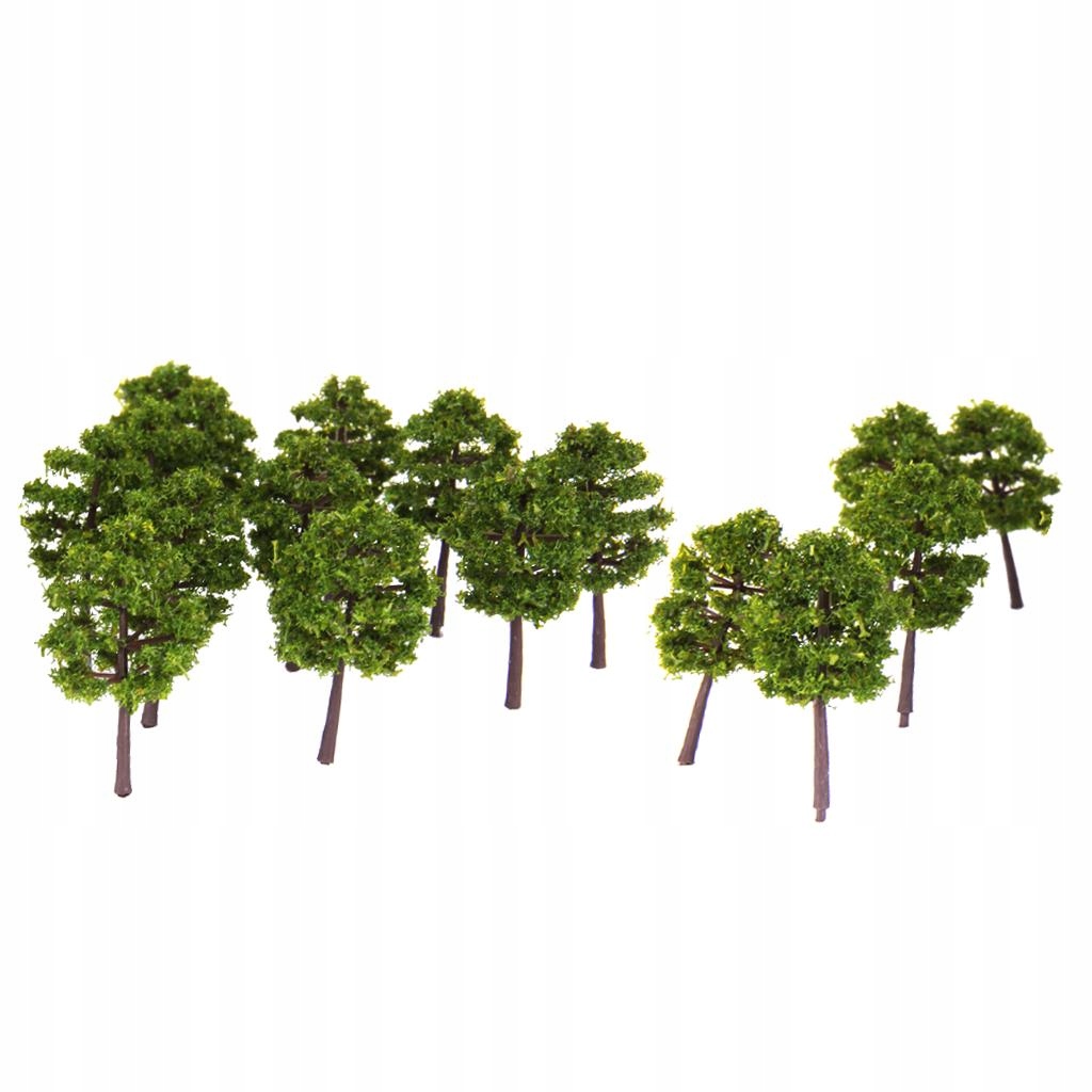 40pcs Model Tree Model Train Park Trees For