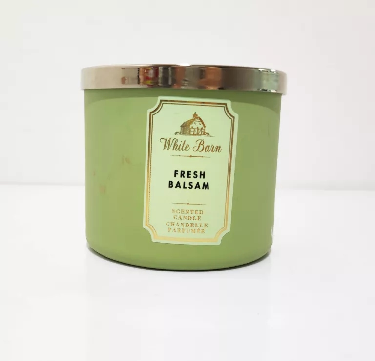 ŚWIECZKA ZAPACHOWA WHITE BARN FRESH BALSAM 411G 12361142459