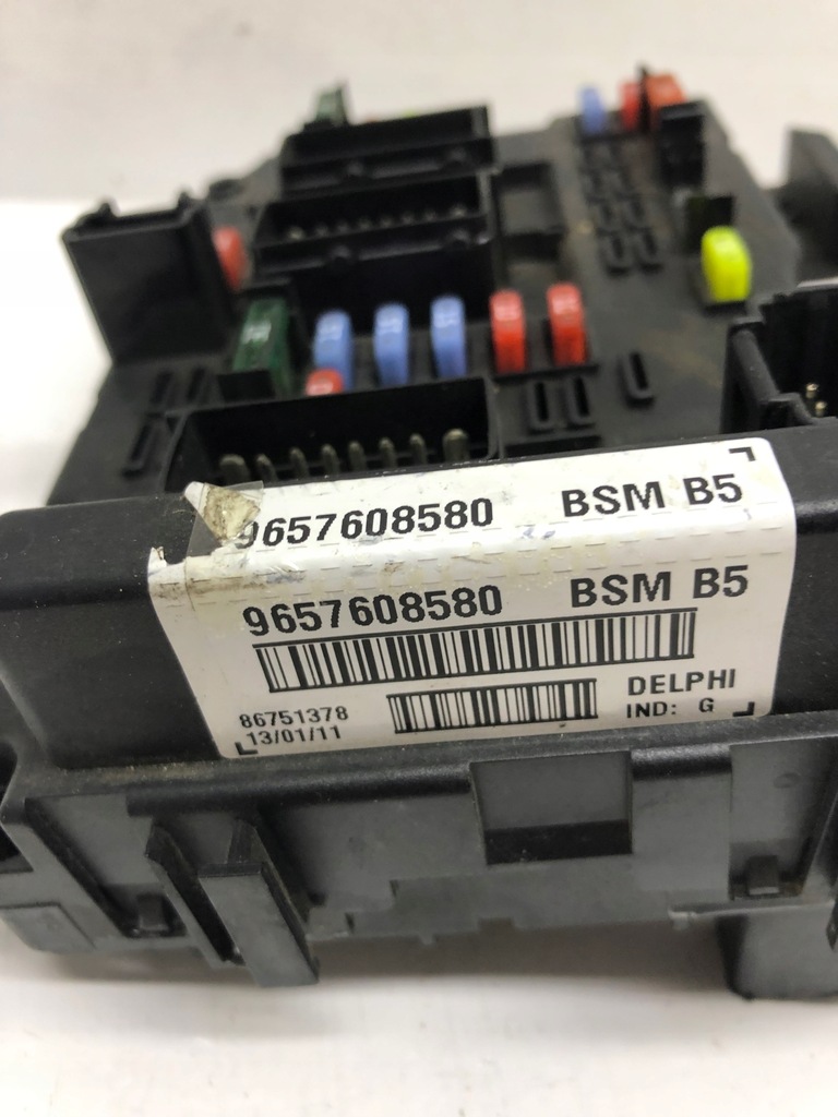 MODUŁ BSM PEUGEOT CITROEN B5 9657608580 - 11367930607 - oficjalne ...