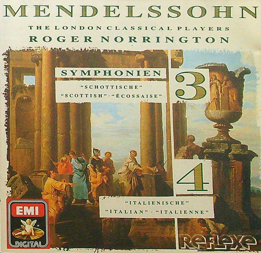 Mendelssohn Roger Norrington Symphonies Nos. 3 & 4