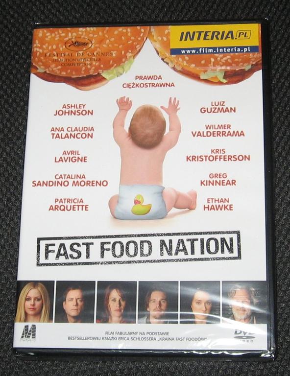 Film DVD Fast Food Nation - nowy folia!!!