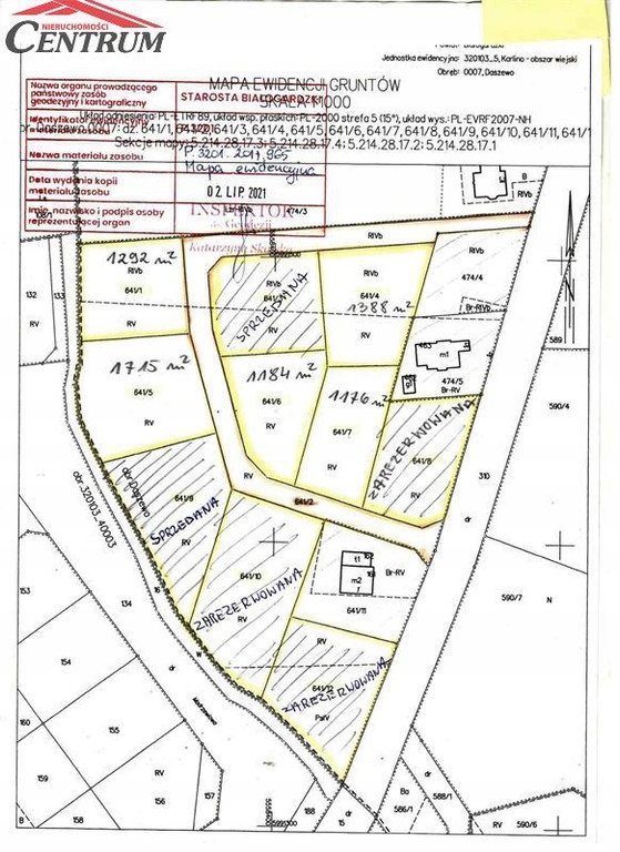 Działka, Karlino, Karlino (gm.), 1176 m²