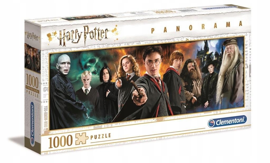 PUZZLE 1000 PANORAMA HARRY POTTER, CLEMENTONI