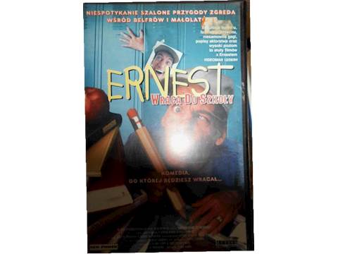 Ernest Wraca do szkoły - VHS kaseta video