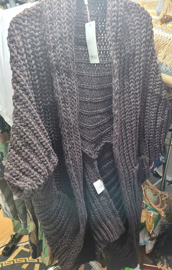 MINOUU kardigan sweter otulacz