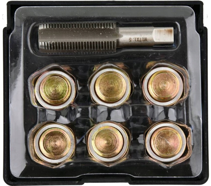 ZESTAW NAPRAWCZY KORKÓW DO MISKI OLEJOWEJ M14x1.25mm 7 elementów