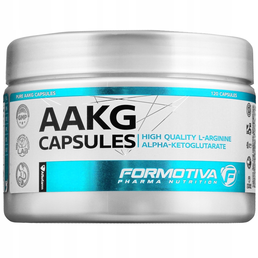 FORMOTIVA AAKG Capsules 120kap ARGININA MEGA POMPA