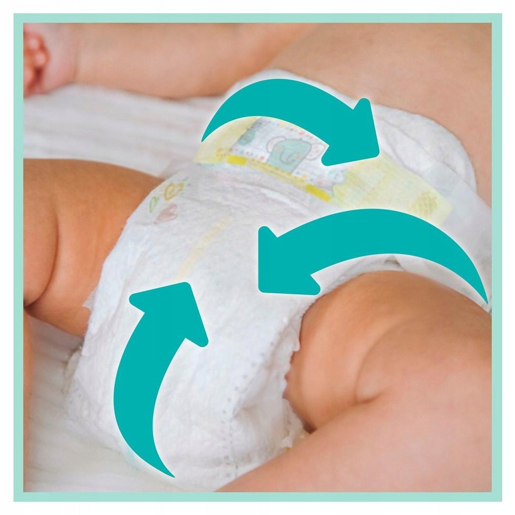 Pampers Zestaw pieluch Premium Care VP 2 4-8 kg 68