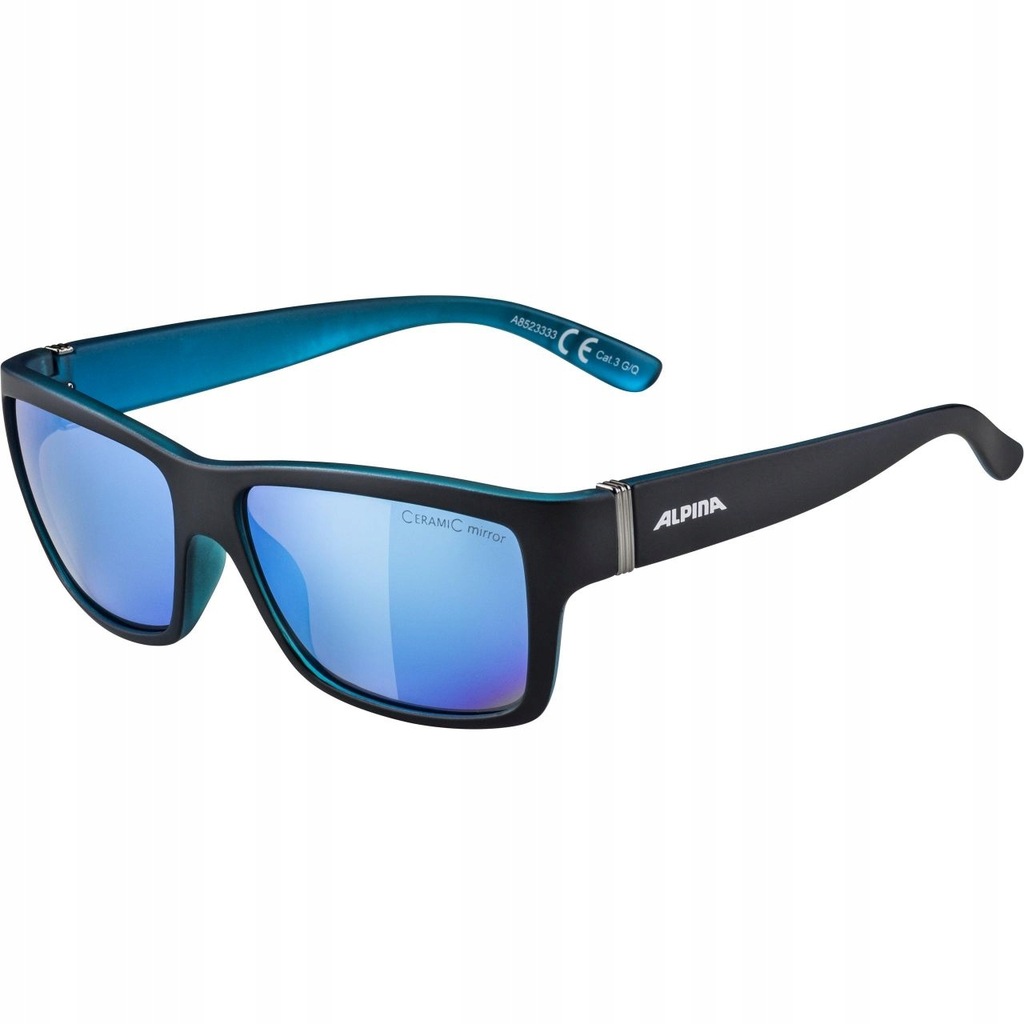 ALPINA okulary sportowe kacey black matt-blue