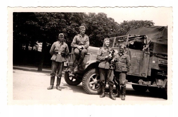 Wehrmacht - II WŚ - ciężarówka Henschel 33 D1