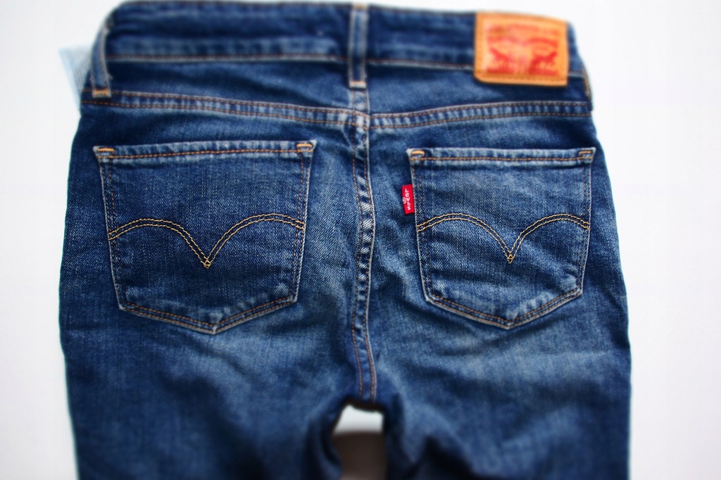 LEVIS 714straight Jeansy W 24 XS