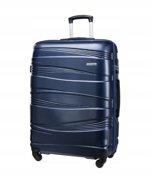 Duża walizka Puccini ABS020A niebieska 117 litrów