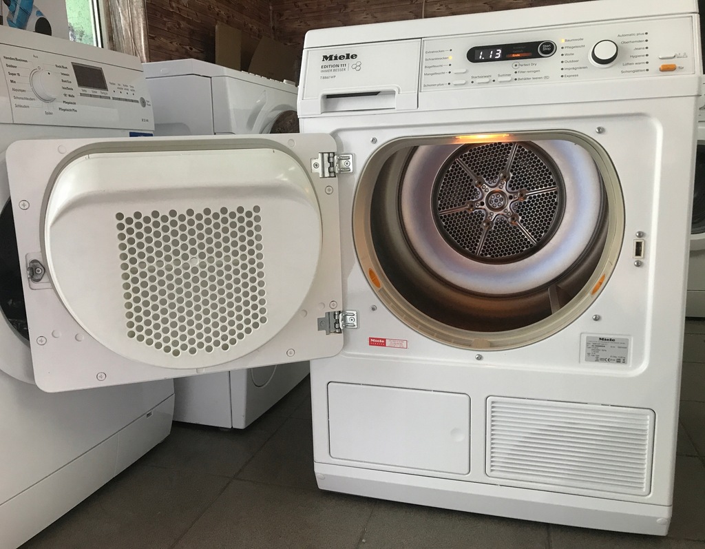BLACK FRIDAY! SUSZARKA MIELE T8861WP POMPA CIEPŁA