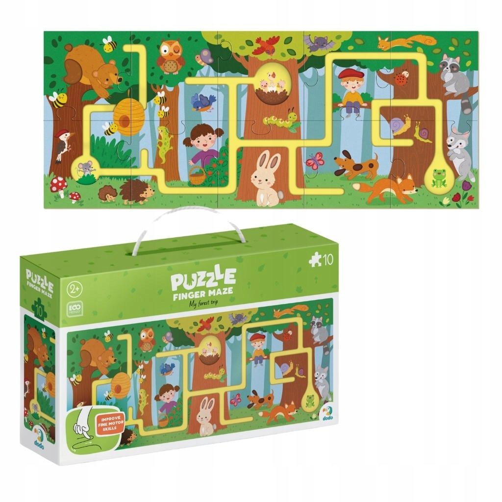 Puzzle labirynt Moja leśna wycieczka 300585