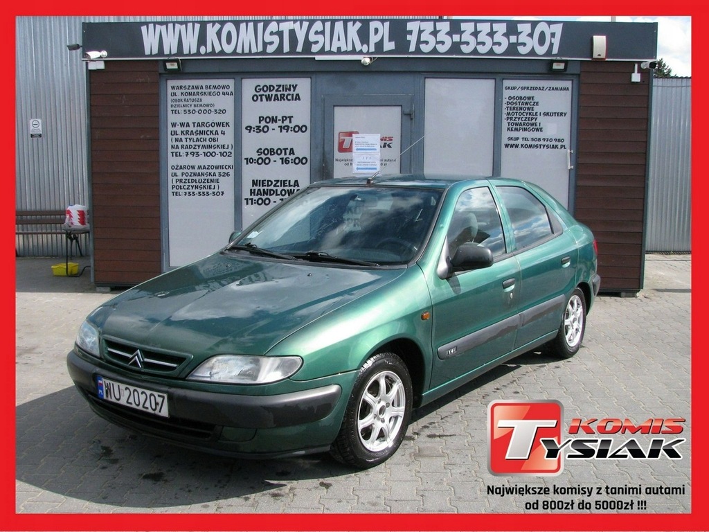 Citroen Xsara !! KOMIS TYSIAK !! 1.4 Benzyna,1997