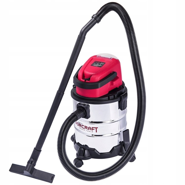 WORCRAFT ODKURZACZ PRZEMYSŁOWY CVC-S20Li 20V MOCNY