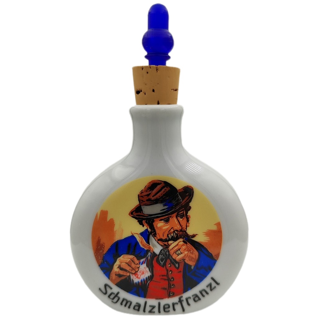 TABAKIERA TABAKIERKA NA TABAKĘ BERNARD PORCELANOWA ORYGINALNA POJEMNIK