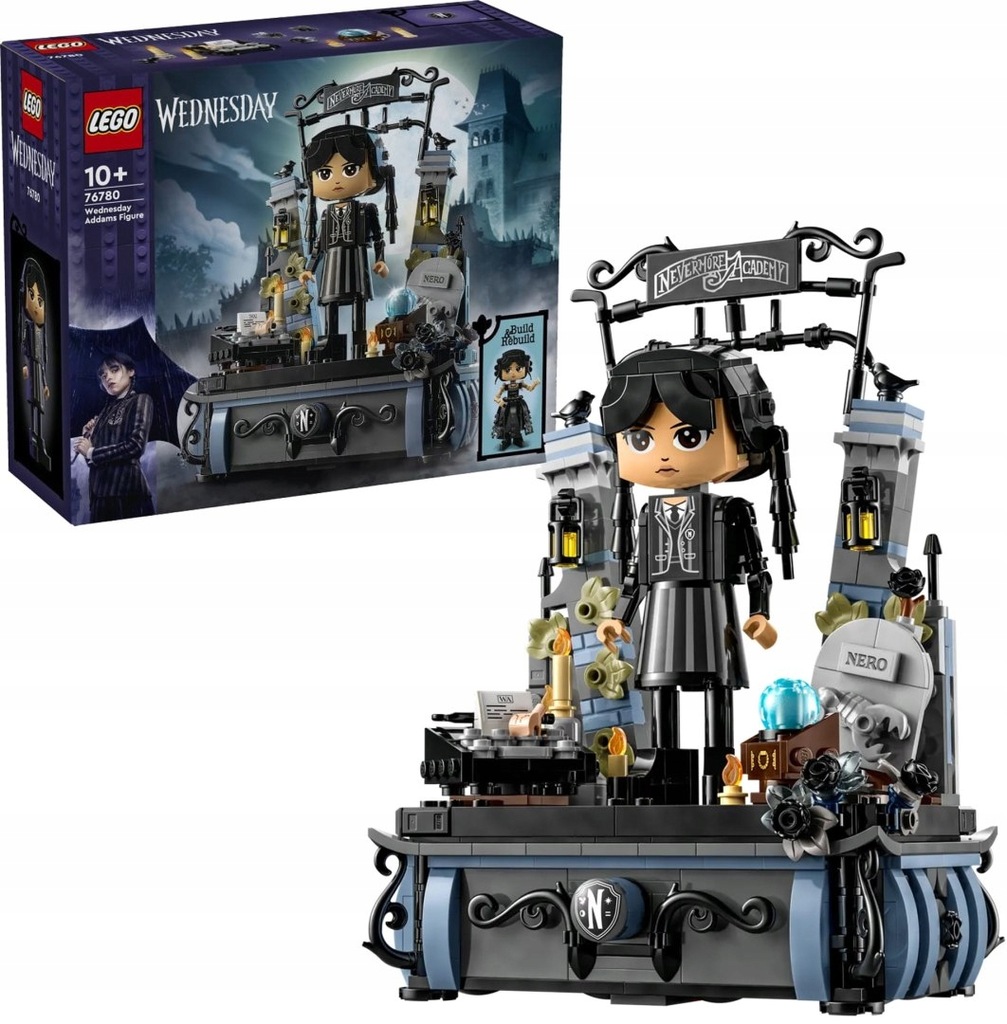76780 - LEGO Wednesday - Figurka Wednesday Addams LEGO