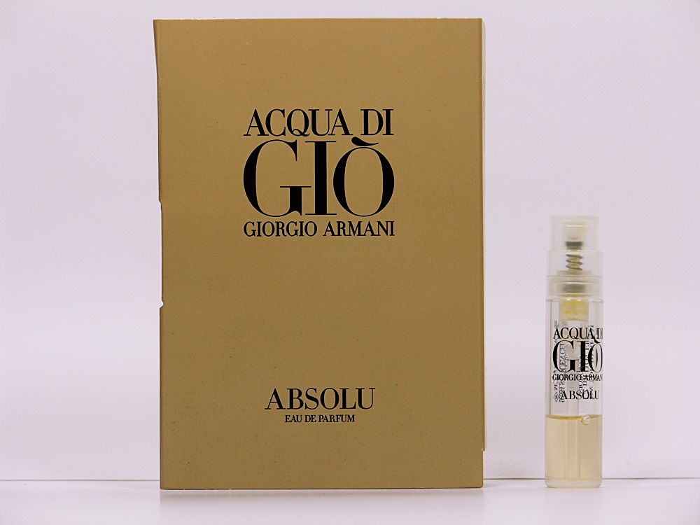 Acqua Di Gio Absolu GIORGIO ARAMNI - 1,2ml próbka