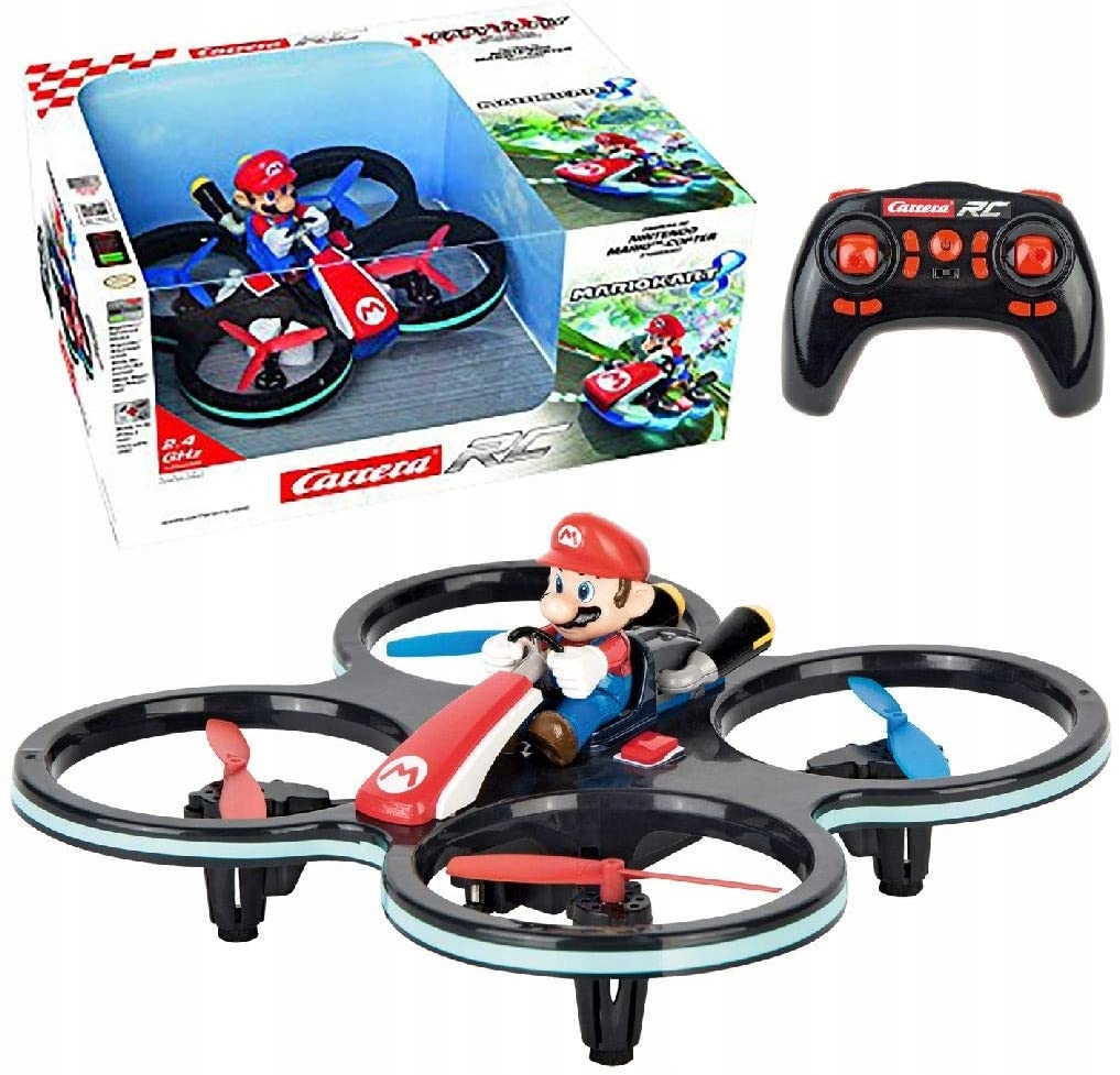 Carrera RC Mini Mario Copter Easy to fly DRON 10619302586