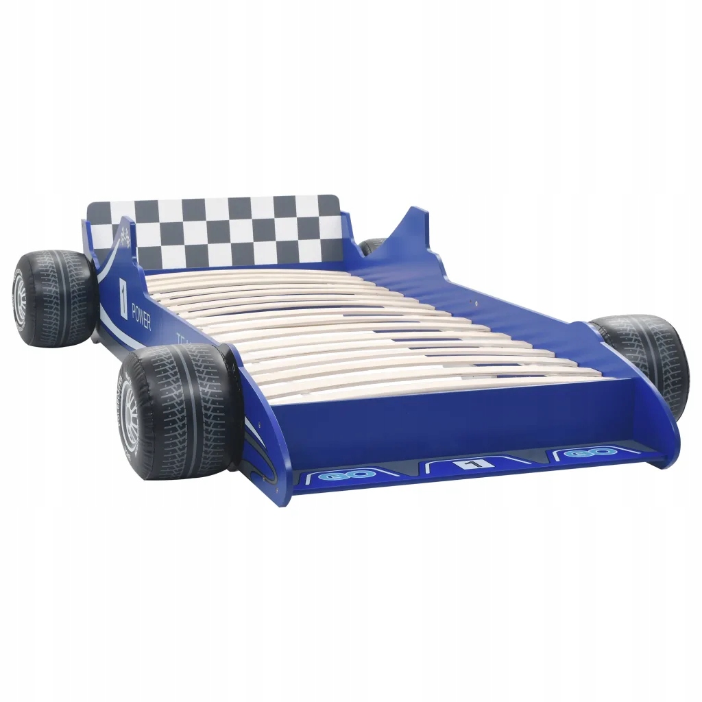 Łóżko dziecięce w kształcie samochodu 90x200 cm