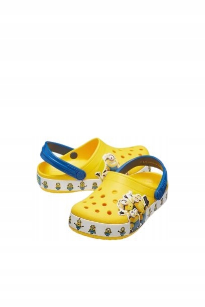 Kapcie dziecięce Crocs MINIONKI żółte 23-24