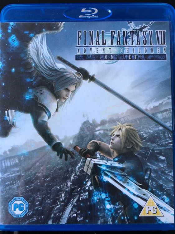 Final Fantasy VII: Advent Children Blu Ray Tanio!!