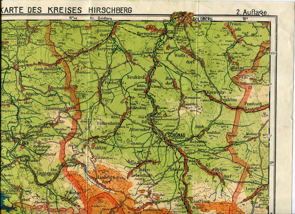 Kreis HIRSCHBERG : powiat JELENIA GÓRA :: mapa - 7085271273 - oficjalne