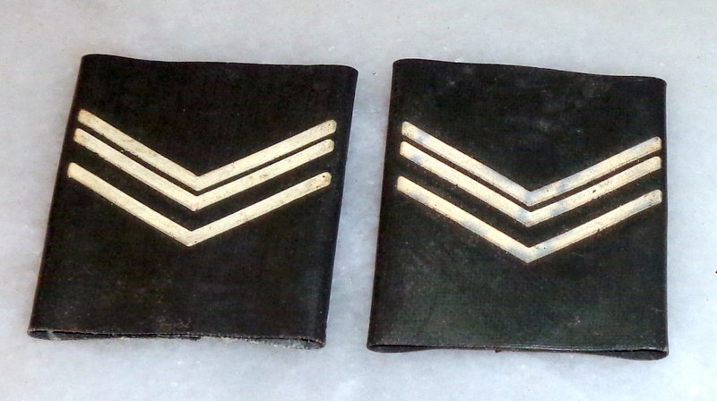 St. sierżant - belgijskie pagony mundurowe.