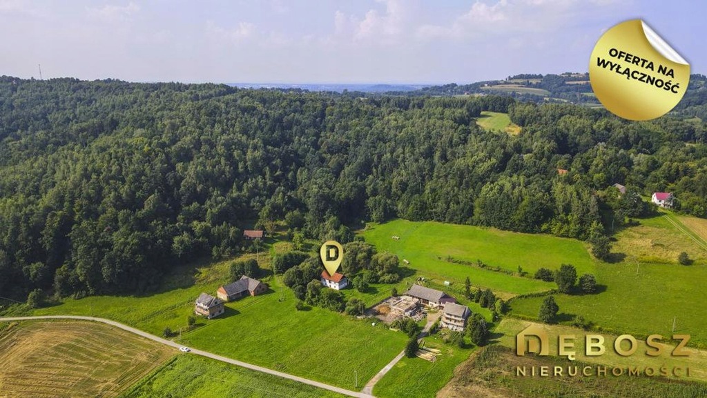 Działka, Buczyna, Bochnia (gm.), 6400 m²