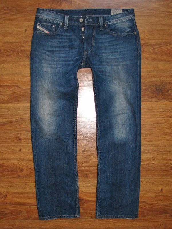 DIESEL LARKEE W34 L30 34/30 spodnie JEANSY pas 90