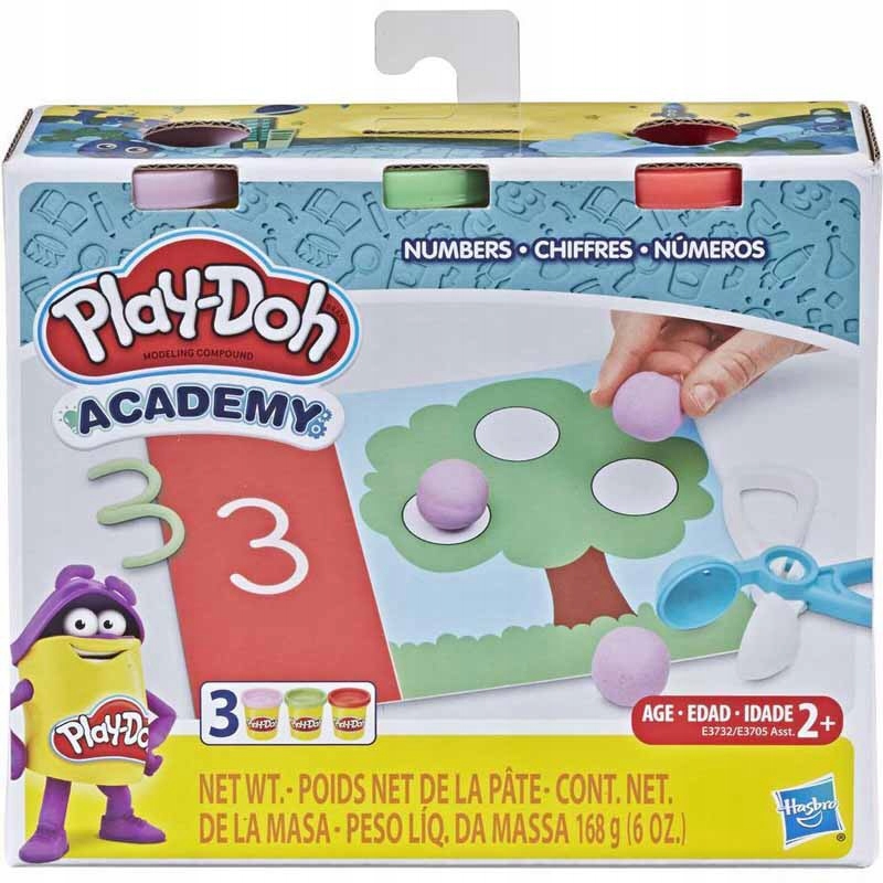 Play Doh Ciastolina Academy Cyferki E3732 8513185969 Oficjalne Archiwum Allegro