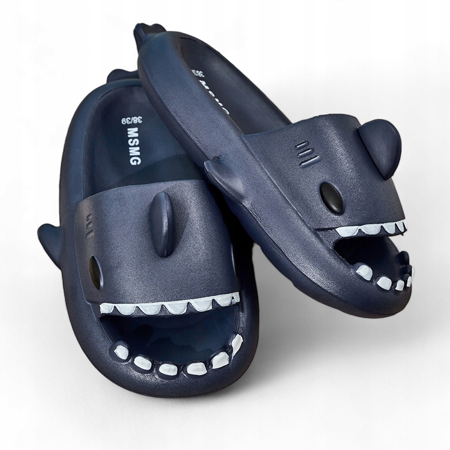 GRANATOWE KLAPKI DAMSKIE REKINKI 38/39