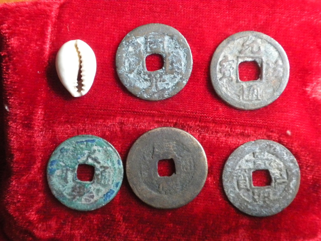 Chiny 6 monet z 6 różnych dynastii