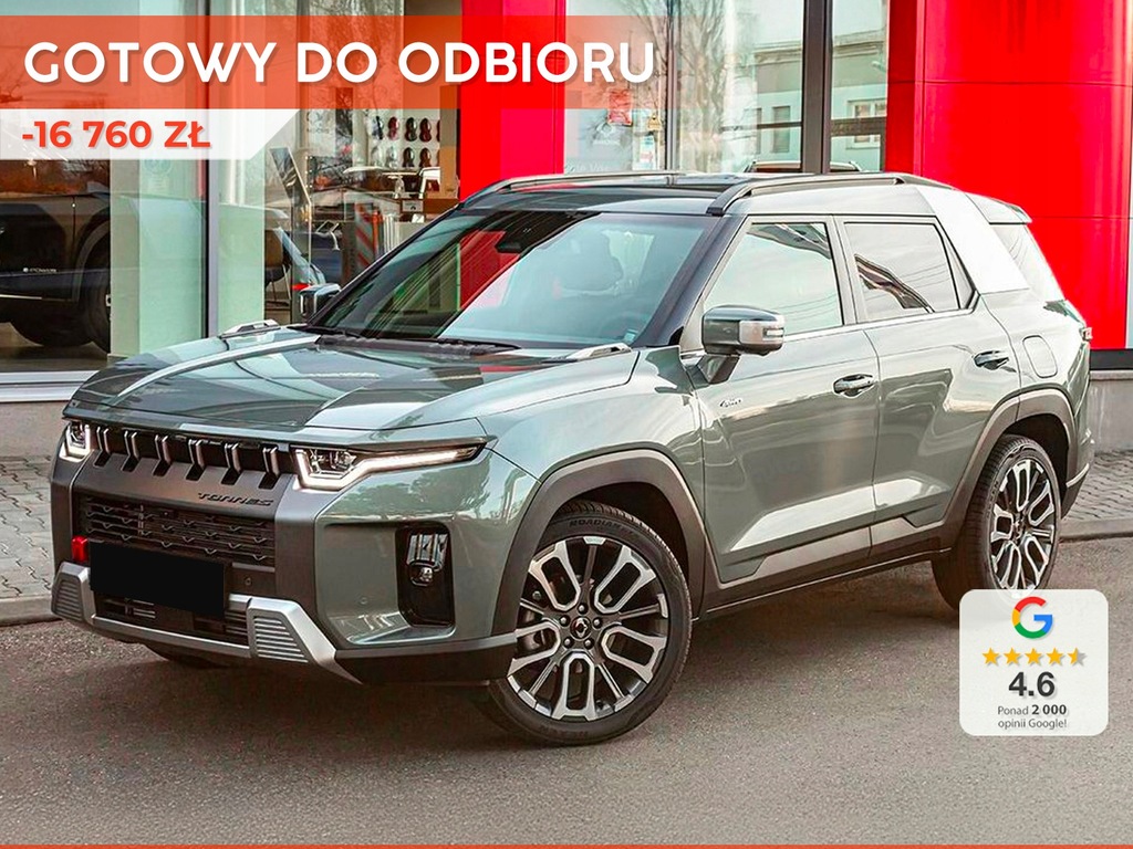 SsangYong XLV Wild 1.5 T-GDI LPG 163KM AT 4WD