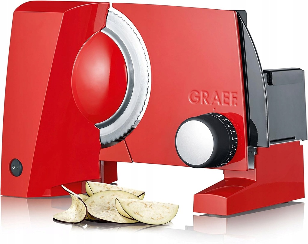 Krajalnica Graef SlicedKitchen S 10003 czerwony 170 W
