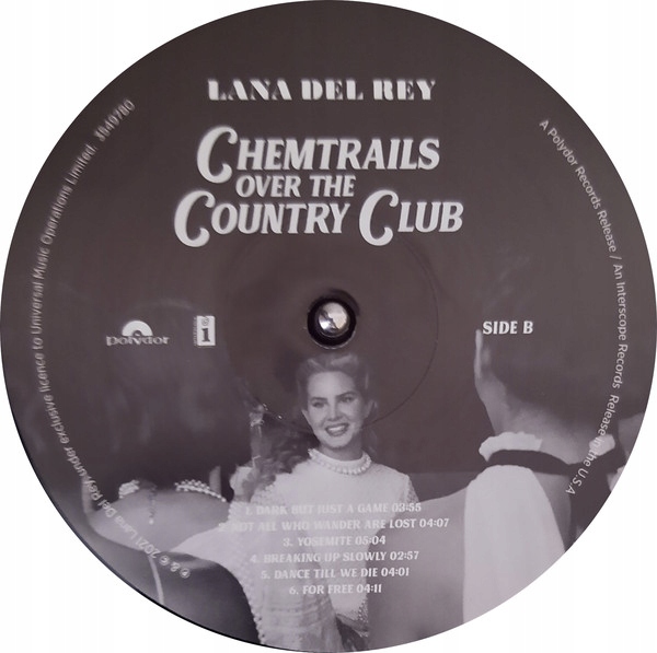 Купить Лана Дель Рей - Chemtrails Over The Country Club LP: отзывы, фото, характеристики в интерне-магазине Aredi.ru