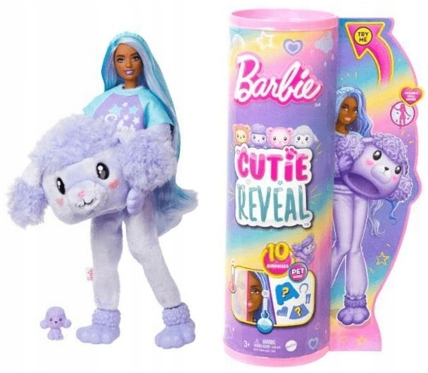 Lalka Barbie Cutie Reveal Pudelek Seria Słodkie