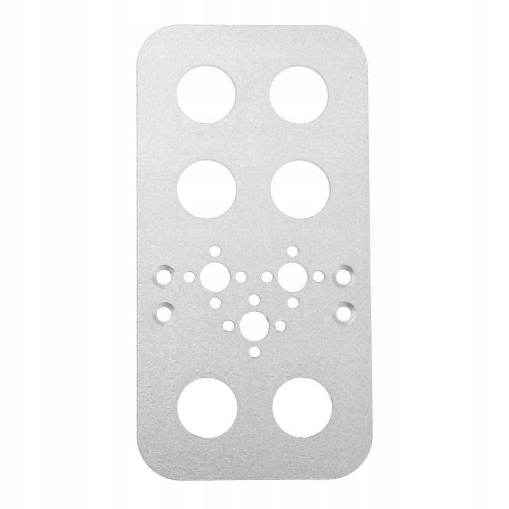 Aluminum Mechanical Arm Steering Gear Bracket for 995 Flat Mount Silver